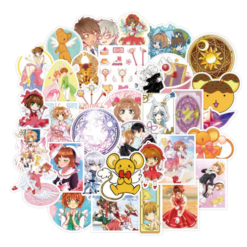 50 pieces of Riman graffiti stickers, suitable for trolleys, boxes, laptops, water cups, refrigerators, and personalized decorative stickers