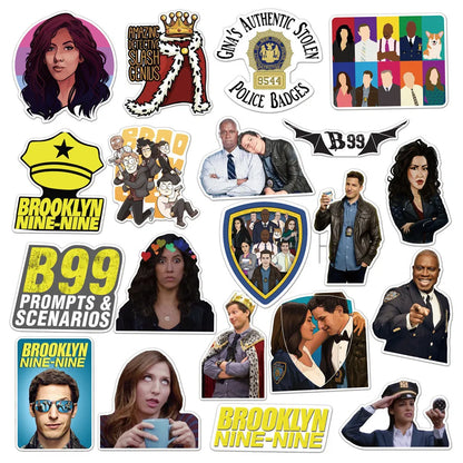 50PCS New American Drama Shenfan Detective Graffiti Waterproof Sticker Suitcase Car Water Cup Guitar Refrigerator