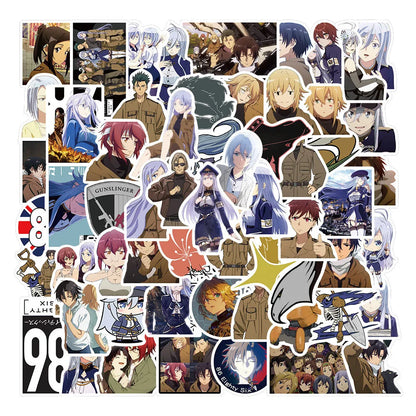 50PCS   Animation 86 Eighty Six-86: Nonexistent Theater Personalized Graffiti Waterproof StickerStationeryBoxHelmet