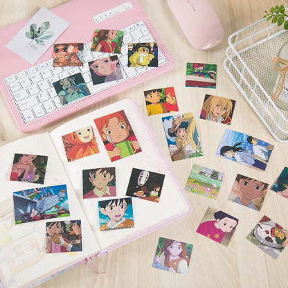 50pcs Japanese Animation Hayao Miyazaki Animation Graffiti Sticker Waterproof Sticker