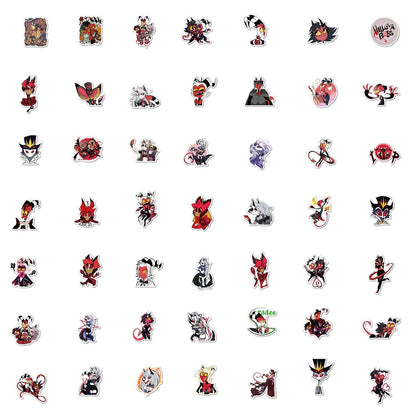 50PCS Animation Extreme Evil Boss Graffiti Waterproof Sticker Suitcase Notebook Refrigerator Skateboard Water Cup