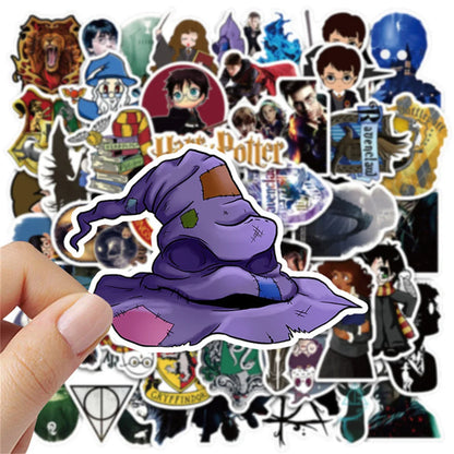 50PCS Magic Porter Personalized Sticker Suitcase Luggage Guitar Car Waterproof Graffiti DIY Sticker