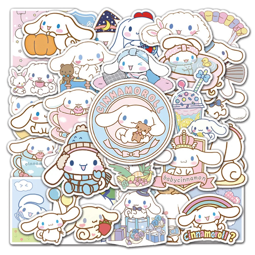 50PCS Cartoon Jade Guigou Personalized Graffiti Waterproof Sticker Suitcase Notebook Refrigerator Water CupHelmet