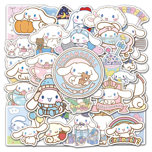50PCS Cartoon Jade Guigou Personalized Graffiti Waterproof Sticker Suitcase Notebook Refrigerator Water CupHelmet