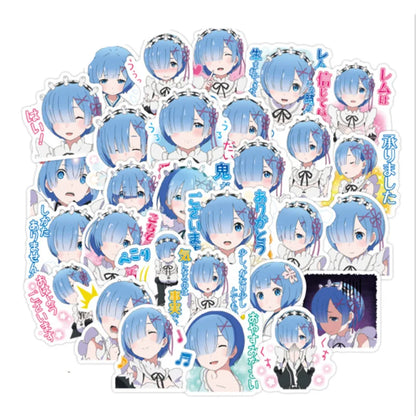 50PCS Brand New Style From Scratch, Different World Life Stickers Notebook Stationery Helmet Decoration Toys