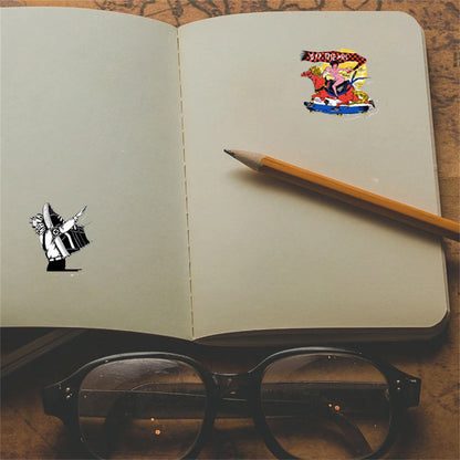 52PCS Cool Skateboard Personality Graffiti Sticker DIY Laptop Skateboard Mobile Phone Decoration Gift Toy Sticker