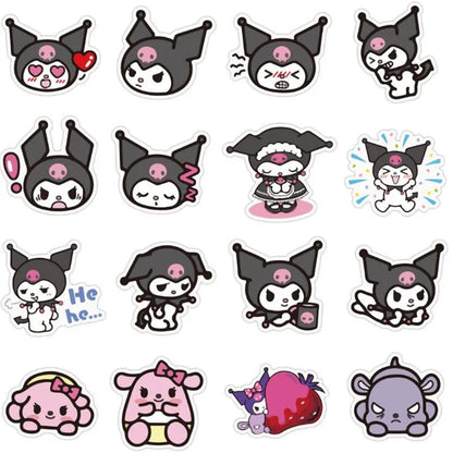 50PCS Cool Lome Anime Cute Girl Cartoon Graffiti Laptop Skateboard Guitar Car Waterproof Sticker