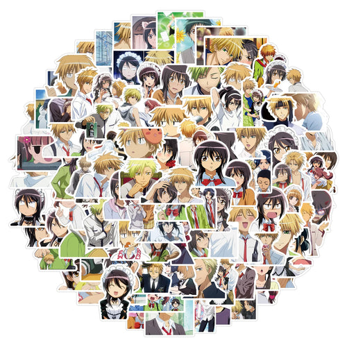 50PCS       AnimationPresident Is The Maid Adult Graffiti Waterproof Sticker Suitcase Notebook Skateboard Refrigerator