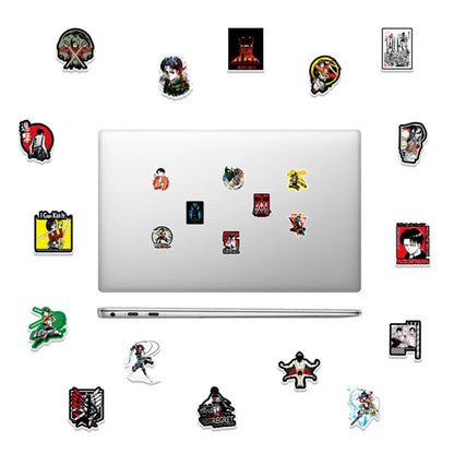 50PCS Katto Japanese giant anime character decorative style graffiti stickers, personalized, fashionable and creative trend DIY exquisite decorative decal cups, helmets, skateboard popular sticker toys