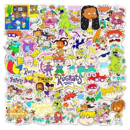 50PCS Naughty Little Soldier Cartoon Graffiti Waterproof Sticker Suitcase Notebook Refrigerator Water Cup Helmet