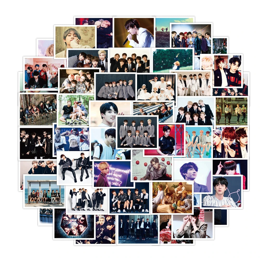 50pcs Japan Bulletproof Youth League Personality Decoration Dly Mobile Phone Case Suitcase Toy Sticker
