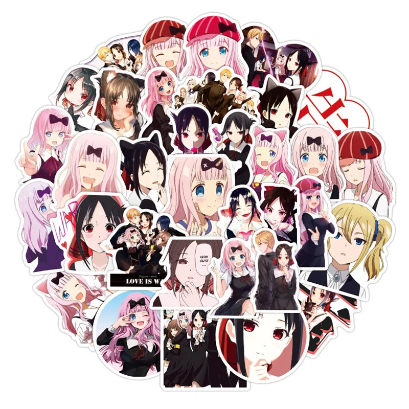 50PCS   Rimanhui Sexy Night Miss Graffiti Stickers Luggage Laptop Scooter Water Cup Helmet Decoration Sticker