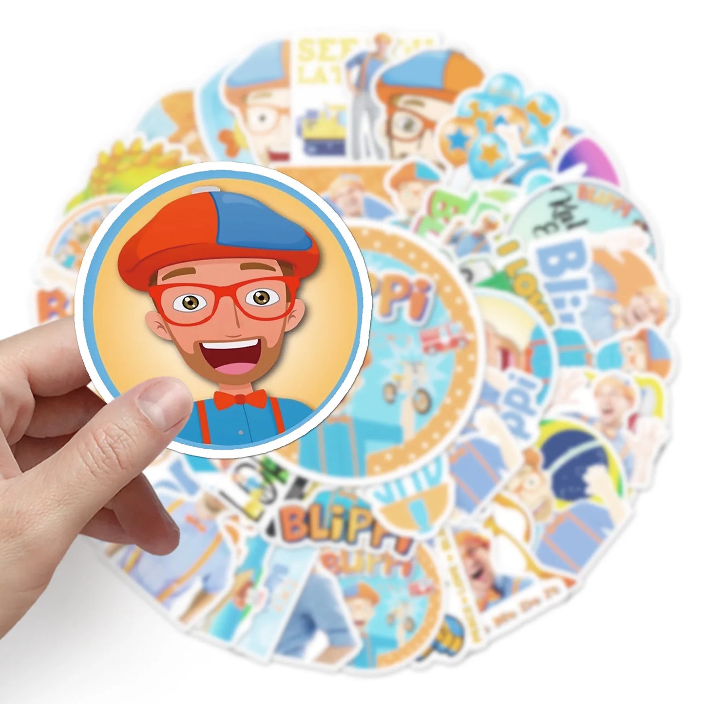 50PCS   Education Graffiti Waterproof Sticker Suitcase Notebook Stationery Box WaterCup