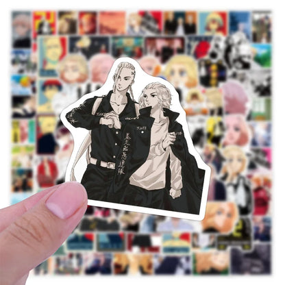 50PCS New Cartoon Anime Tokyo Avengers Graffiti Decoration Suitcase Guitar Waterproof Sticker