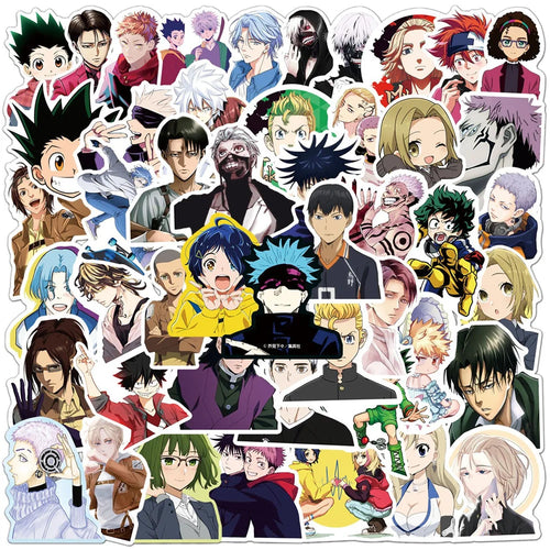50PCS Riman Collection Sticker Personality Graffiti Laptop Skateboard Mobile Phone Gift Toy Waterproof Sticker