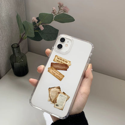 50PCS Cartoon Retro Café Graffiti Stickers for Phone Cases, Luggage, Computers, Stationery Boxes, and Beautiful Handmade Notebooks