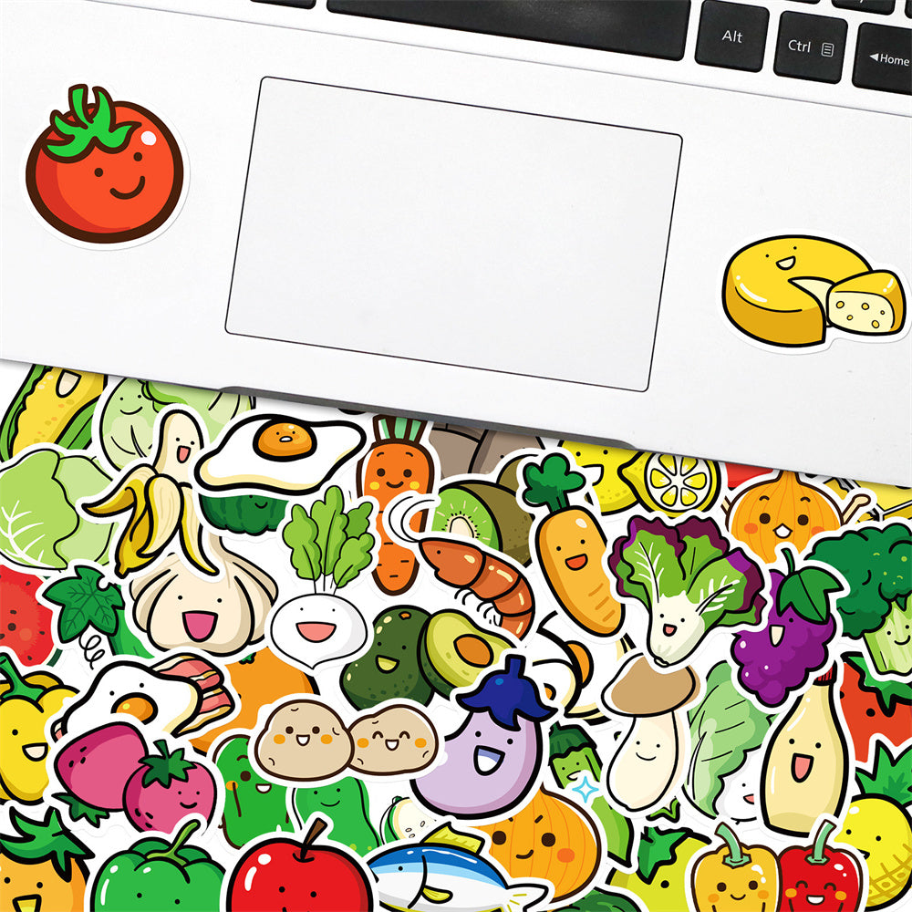 50PCS Infant Food Semiotics Stickers - Weaning Culture Decals for Maternal Anxiety Maps, Puree Politics Journals & First Bite Archives
