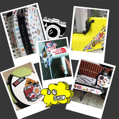 56PCS Korean Star Sehun KPOP Singer Exquisite Graffiti Stickers Personalized Creative Trend Decorative Stickers Luggage Laptop Refrigerator Helmet Fashion Popular Toy Decals