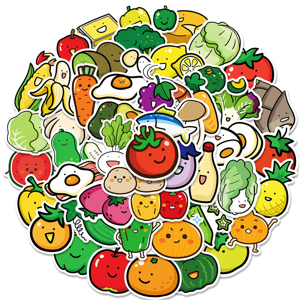 50PCS Infant Food Semiotics Stickers - Weaning Culture Decals for Maternal Anxiety Maps, Puree Politics Journals & First Bite Archives