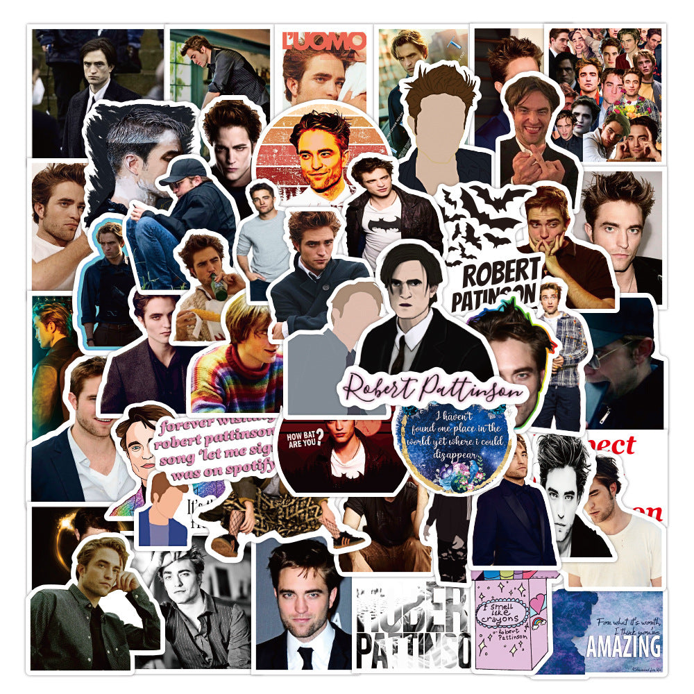 50PCS Twilight TV Series Graffiti Stickers for Notebooks, Refrigerators, Skateboards, Holiday Gifts, Decorative Decals, Toys