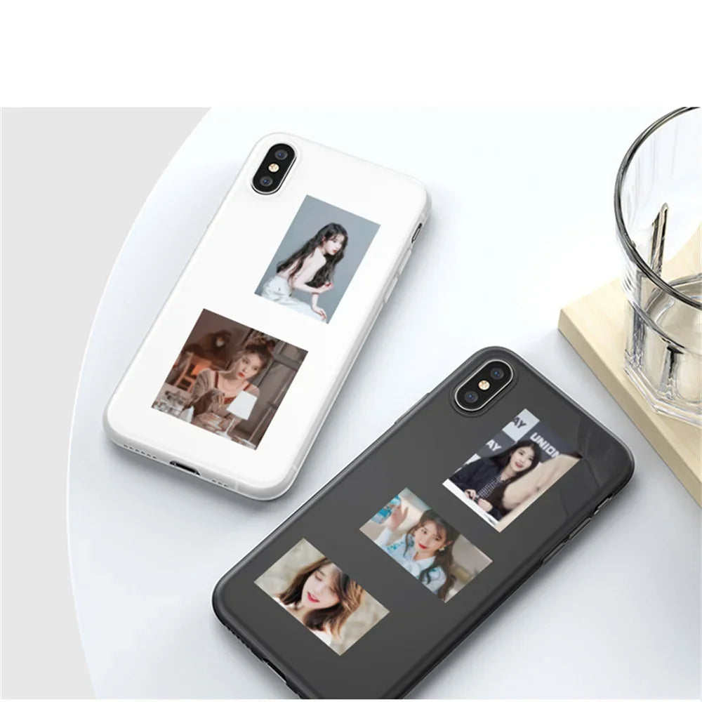 50pcs Hot Kpop Female Singer Iu Stickers For Luggage Laptop Ipad Guitar Skateboard Notebook Stickers