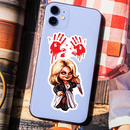 50PCS Horror Movie Thriller Mashup Decal Stickers iPad Toys DIY Luggage Laptop Ipad Guitar Exquisite Stickers
