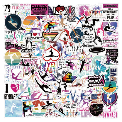 100PCS Kinesthetic Geometry Stickers - Anatomical Poetics Decals for Body Schema Maps, Movement Linguistics & Corporeal Consciousness Journals