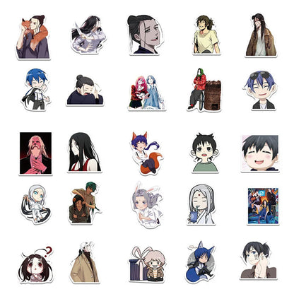 50PCS    AnimationUnder One Person Personalized Graffiti Sticker Notebook Computer Skateboard Decoration Waterproof