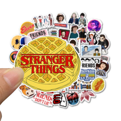 50PCS Cartoon Graffiti Personalized Luggage Car Helmet Water Cup Mobile Phone Shell Guitar Sticker Decoration