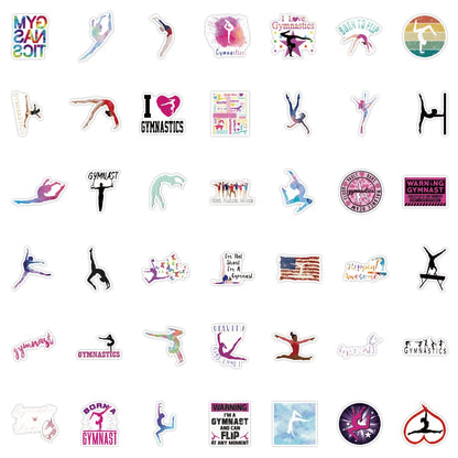 100PCS Kinesthetic Geometry Stickers - Anatomical Poetics Decals for Body Schema Maps, Movement Linguistics & Corporeal Consciousness Journals