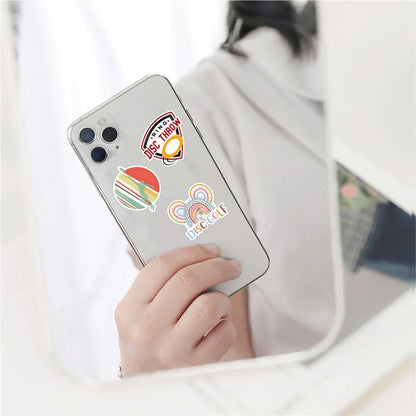 100PCS Sports Frisbee Golf Sticker Skateboard Luggage  Stationery PVC Waterproof Exquisite Sticker