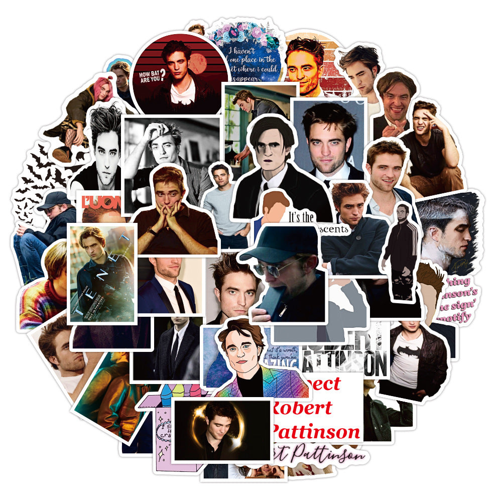 50PCS Twilight TV Series Graffiti Stickers for Notebooks, Refrigerators, Skateboards, Holiday Gifts, Decorative Decals, Toys