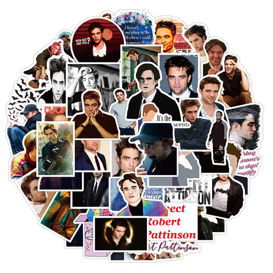 50PCS Twilight TV Series Graffiti Stickers for Notebooks, Refrigerators, Skateboards, Holiday Gifts, Decorative Decals, Toys