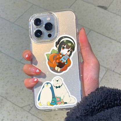 50PCS cartoon animation SPY * Family graffiti stickers, personalized fashion and creative DIY decorative stickers, toys, skateboards, luggage, mobile phone cases, helmets, guitars, popular stickers