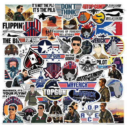 50 pieces of gorgeous and unique graffiti stickers, personalized and fashionable DIY exquisite creative trend decorative stickers, mugs, toys, skateboards, helmets, guitars, and popular stickers