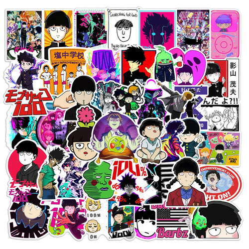 50PCS Riman Psionic 100% Graffiti Waterproof Sticker Personality Creative Trend Decal Skateboard Water Cup Guitar