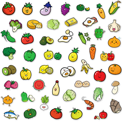 50PCS Infant Food Semiotics Stickers - Weaning Culture Decals for Maternal Anxiety Maps, Puree Politics Journals & First Bite Archives
