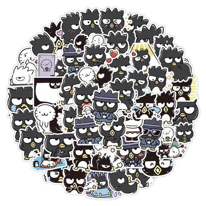 50pcs Cartoon Cool Penguin Graffiti Cute Animal Stickers Toys Luggage Laptop Ipad Phone Case Stickers