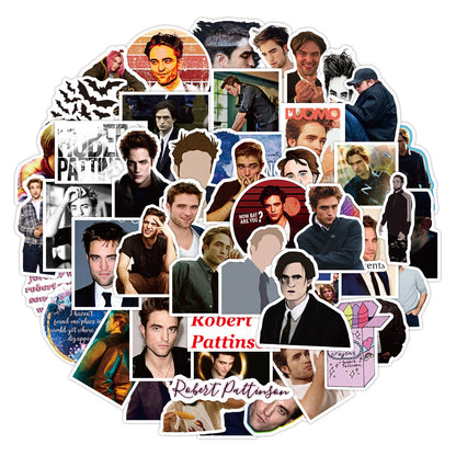 50PCS Twilight TV Series Graffiti Stickers for Notebooks, Refrigerators, Skateboards, Holiday Gifts, Decorative Decals, Toys