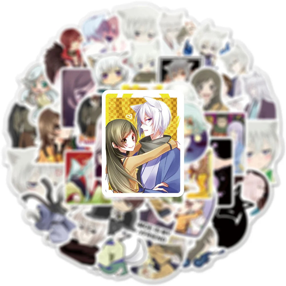 50PCS Kamisama Love Anime Manga Sticker Kids Gift Graffiti DIY Diary Skateboard Laptop Ipad Waterproof Sticker