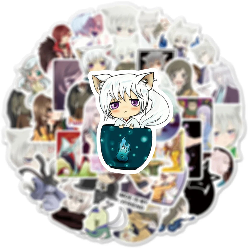 50PCS Kamisama Love Anime Manga Sticker Kids Gift Graffiti DIY Diary Skateboard Laptop Ipad Waterproof Sticker