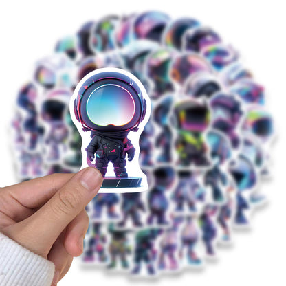 51PCS Cute Automaton Stickers - Post-Human Affection Decals for Algorithmic Intimacy Journals, Machine Sentiment Maps & Robotic Uncanny Valley Navigation
