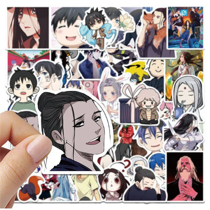 50PCS    AnimationUnder One Person Personalized Graffiti Sticker Notebook Computer Skateboard Decoration Waterproof