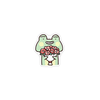 50PCS  Cute Cartoon Chibi Frog Kawaii Sticker Toy Luggage Laptop Ipad Guitar Water Cup  Table Skateboard Sticker