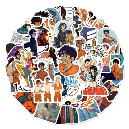50 pieces of cartoon character boy graffiti stickers, personalized, fashionable and creative DIY exquisite decorative stickers, toys, refrigerators, skateboards, mugs, helmets, guitars, popular stickers