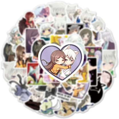 50PCS Kamisama Love Anime Manga Sticker Kids Gift Graffiti DIY Diary Skateboard Laptop Ipad Waterproof Sticker