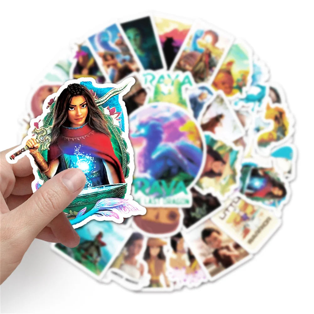 50PCS New Dragon Legend Cartoon Creative Sticker Water Cup Suitcase Computer Car Skateboard  Waterproof  Sticker