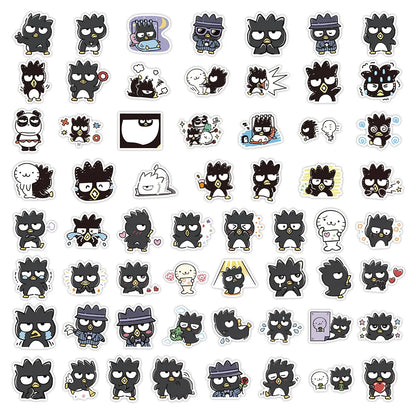 50pcs Cartoon Cool Penguin Graffiti Cute Animal Stickers Toys Luggage Laptop Ipad Phone Case Stickers