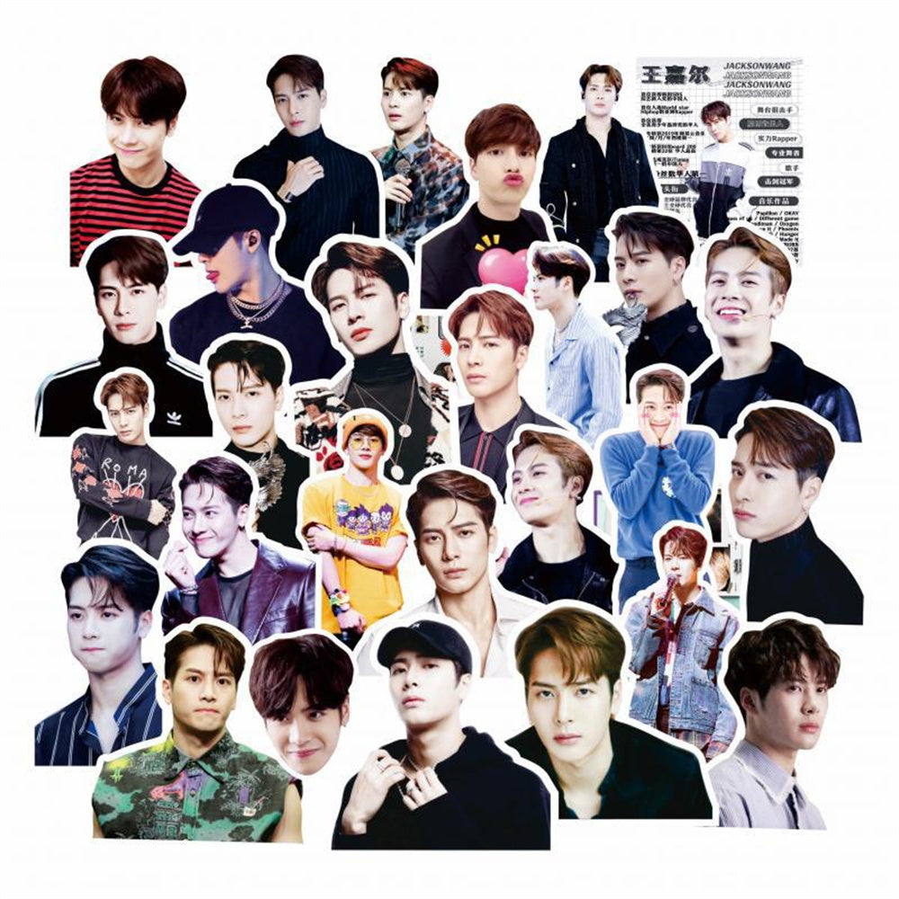 50PCS JACKSON Wang Exquisite Graffiti Stickers for Skateboards, Suitcases, Laptops, Guitars, Water Bottles, and Stationery Boxes Decorative Decals