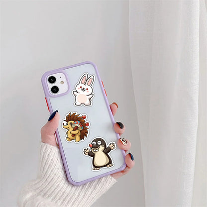 100PCS Cartoon Cute Animal Graffiti Stickers Personalized Creative Decorative Stickers Skateboards Guitar Laptop Refrigerator Luggage Fashion Popular Decals Gift Toys